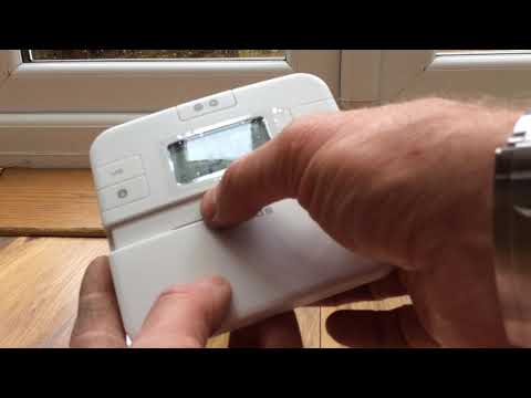 how to program a salus ( altec) rt510rf wireless thermostat