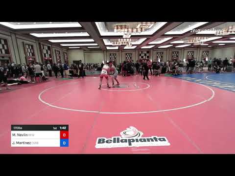 170 Lbs Consi Of 4 - Max Nevlin, New Jersey Vs Joseph Martinez, Curby 3 Style Wrestling Club 3e15