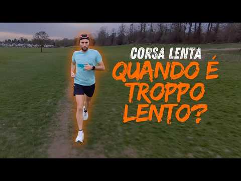 Can slow running be TOO SLOW?