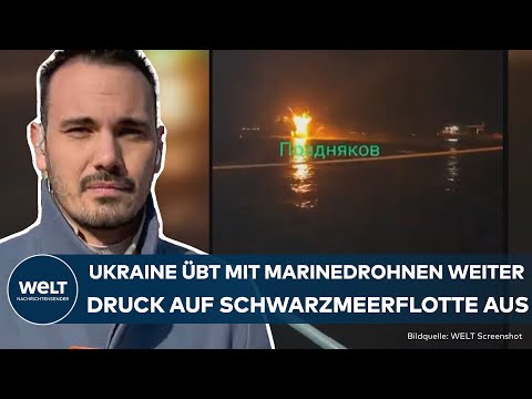 UKRAINE-KRIEG: Erbitterte Gefechte – Marinedrohnen verhelfen den Ukrainern zu kleineren Erfolgen