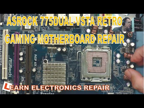 Learn Electronics Repair 29 Gigabyte GA H55M S2V Asrock G31M GS Motherboards a Mystery AGP GPU