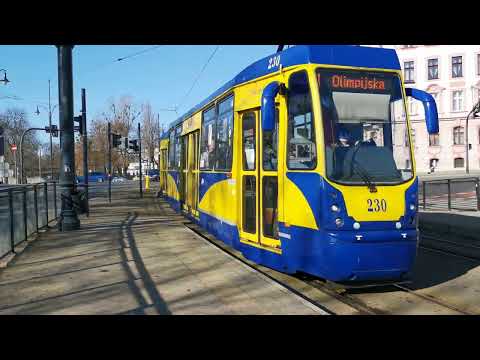 🇵🇱 Toruń Trams / MZK Torun Konstal 805NaND Tram (2021)