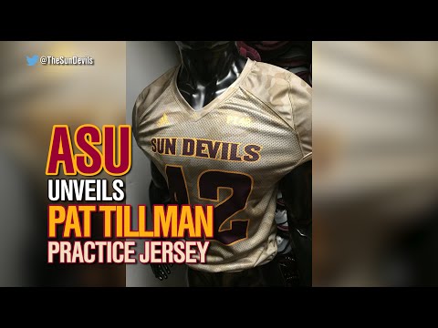 ASU unveils Pat Tillman practice jersey