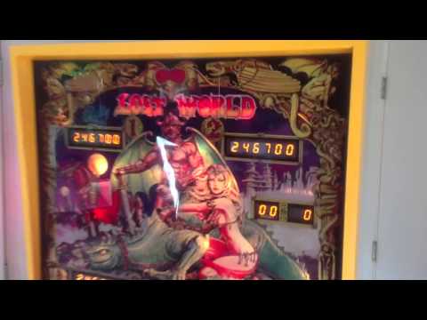 Lost World Pinball Machine Collectors Condition