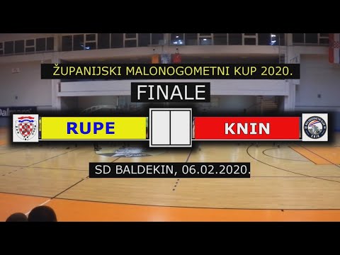 ŽMN KUP - FINALE: RUPE - KNIN, 06.02.2020.