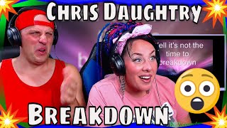 Chris Daughtry - Breakdown (Lyrics) THE WOLF HUNTERZ REACTIONS