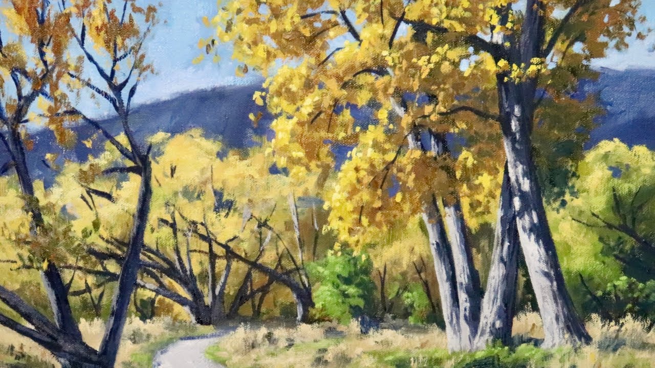 MIND-BLOWING Autumn Tree Painting Hack!