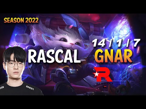 KT Rascal GNAR vs AATROX Top - KR Ranked