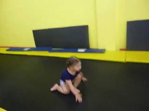 Zoe on the Trampoline