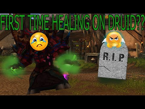 Playing Resto Druid for the FIRST TIME EVER in arena!