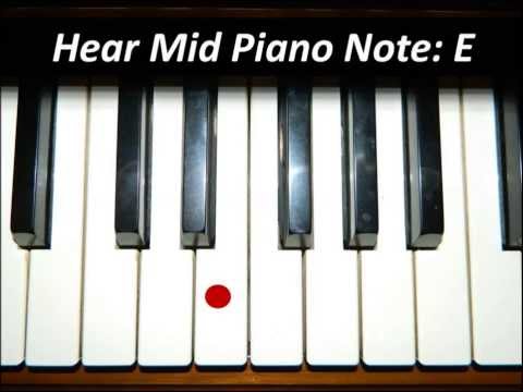 Hear Piano Note - Mid E