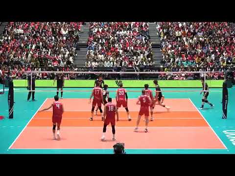 USA Volleyball Thomas Jaeschke in USA - Japan Volleyball