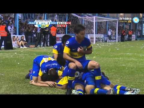 Los goles de Nicolás Blandi en Boca
