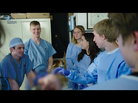 Battle Mountain H.S. Visits Surgical Skills Lab
