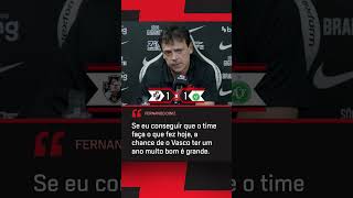 'FOI A MELHOR PARTIDA DESDE QUE ESTOU AQUI' 🗣️ DINIZ ANALISA EMPATE COM A CHAPECOENSE #shorts