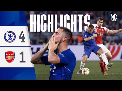 ⏪️ Chelsea 4-1 Arsenal | Eden Hazard's Final Match | HIGHLIGHTS - UEFA Europa League Final 2019