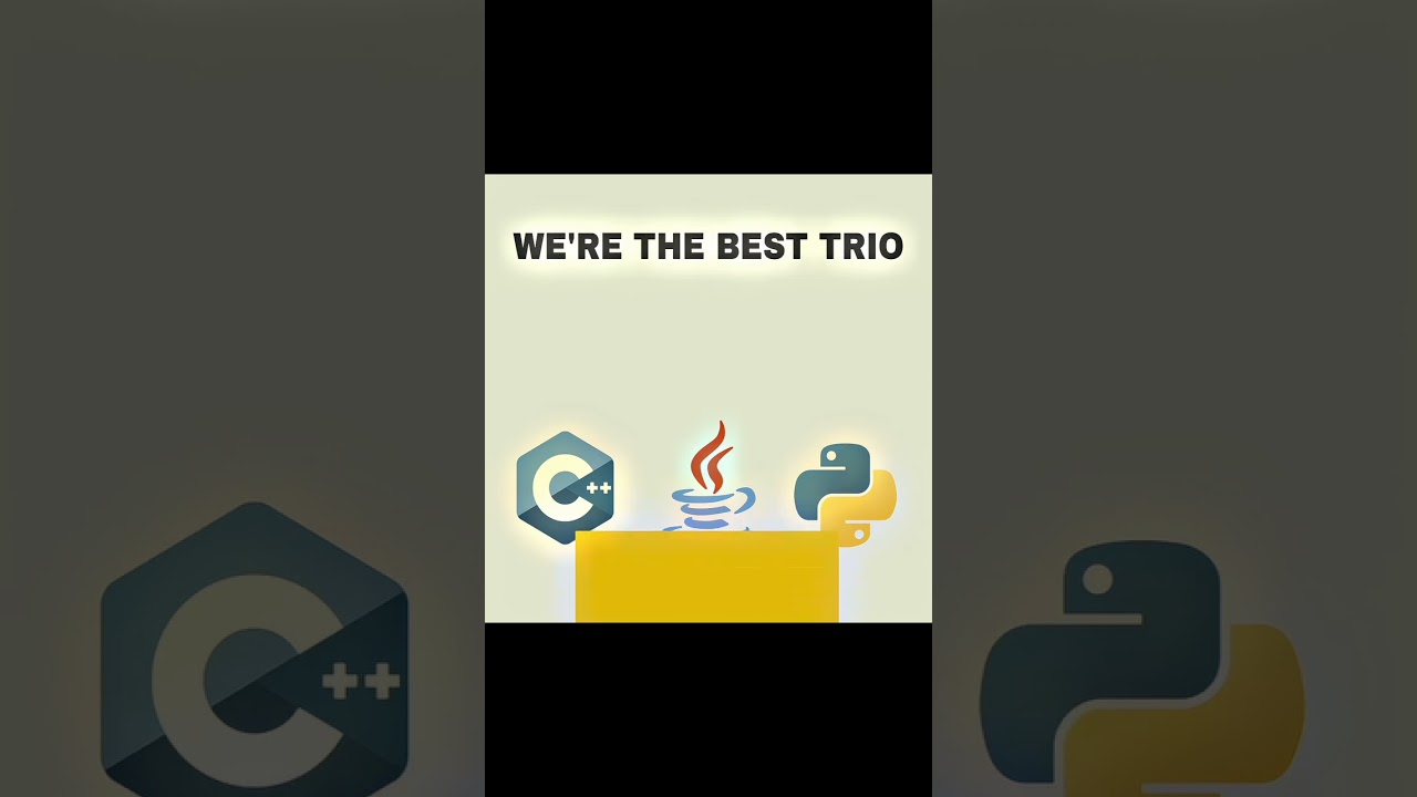 Python, C++ & Java: The Trio… But Then JavaScript Enters 🔥👑 #coding #ai #javascript #python #viral