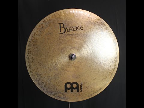 Meinl 22" Byzance Dark Big Apple Dark Flat Ride - 2419g (video demo) image 2