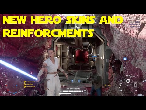 Rey Led her Team to Destroy both AT-M6's! Kylo had an AMAZING Streak! Star Wars Battlefront 2