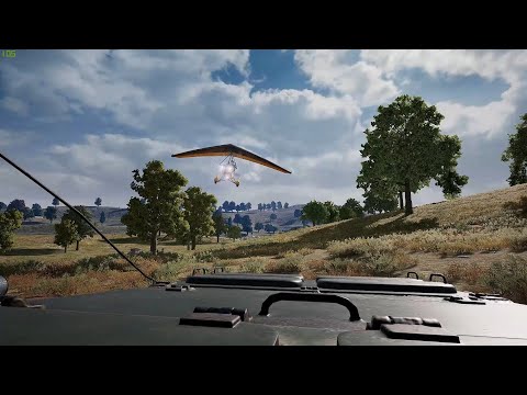 Motor Glider Air Strike - PUBG Gameplay Cinematic