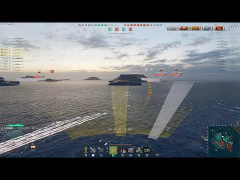 253k damage! Hard carry the team in Kitakaze with Yamamoto.