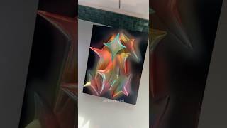 my new clay mixed media painting + lighting integration 💡✨ #art #painting #clay #artist