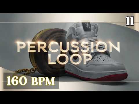 [FREE Percussion Loops] 160 BPM Hip Hop 11 - Free Stock Drums, Samples, Loops, One Shots, Presets