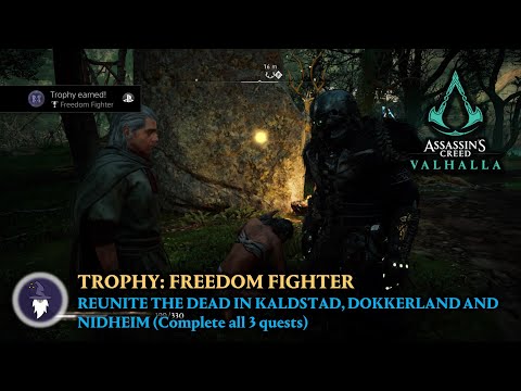 ASSASSIN'S CREED VALHALLA: THE FORGOTTEN SAGA - TROPHY: FREEDOM FIGHTER (ALL 3 QUESTS WALKTHROUGHS)