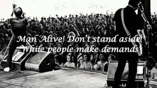 Billy Talent - Man Alive! (Lyrics)