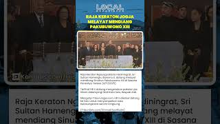 Raja Keraton Jogja Sultan Hamengku Buwono X Melayat Mendiang Pakubuwono XIII