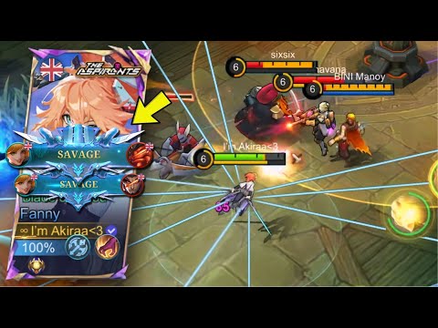2x SAVAGE?! FANNY WITHOUT BUFF IS POWERFUL! (Brawl mode fanny solo gameplay) -MLBB