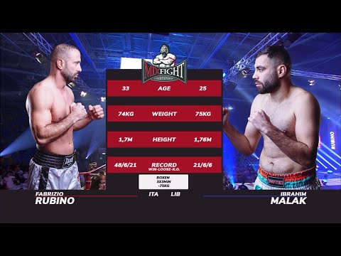 Ibrahim Malak Vs. Fabrizio Rubino  - MFC Full Fight | Frankfurt 2022