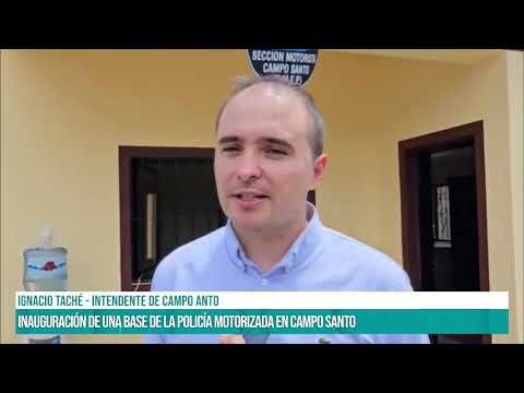SALTA - Inauguración de una base de la Policía Motorizada en Campo Santo #canal7salta