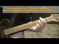 How to play LAST NIGHT/TOMORROW by URGE OVERKILL - Guitar Lesson by Mike Gross - Tutorial