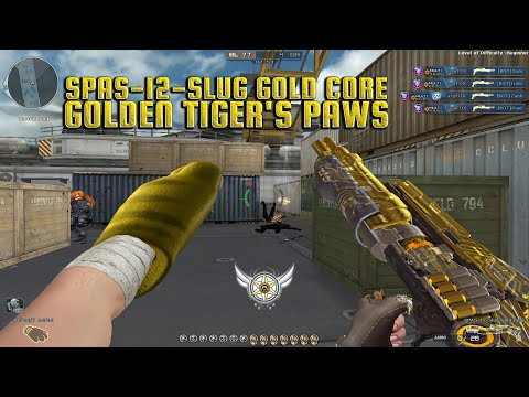 CF WEST | NEW SPAS-12-Slug Gold Core & Golden Tiger's Paws Review