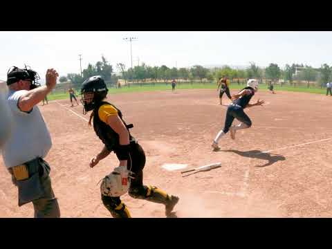 Sierra Black, pitching highlights in Granada-Dublin game in the Livermore Stampede 2022
