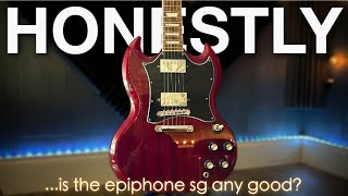 Video thumbnail for Is the Epiphone SG Standard Any Good? by Jack Fossett