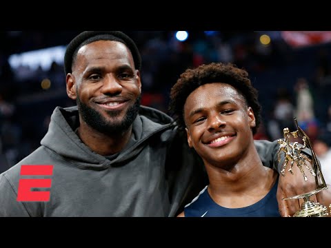 LeBron reiterates desire to play in the NBA with son Bronny | KJZ
