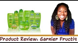 preview picture of video 'Product Review: Garnier Fructis Hair Products'