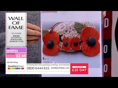 Jewellery Maker Live 30/10/2017 - 8am - 1pm