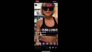 サングラスで踊る平田樹インスタライブ  20201016 itsuki hirata instagram Live2