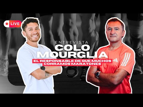 Colo @mourglia  El responsable de que muchos corramos maratones / Entrevista Live 🔴