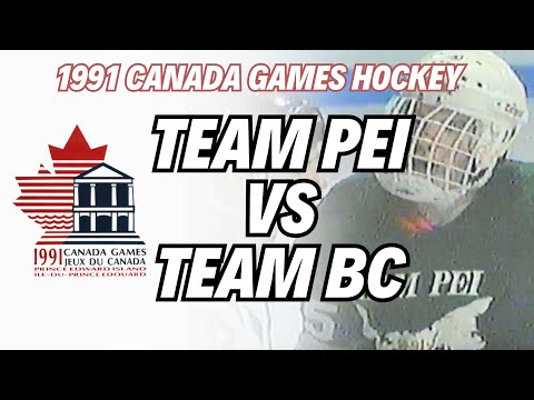 1991 Canada Games: Team PEI vs Team BC (Paul Kariya) | Tignish Showdown