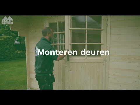 Montage van de deuren, deurbeslag en deurklinken + bijregelen van de deuren