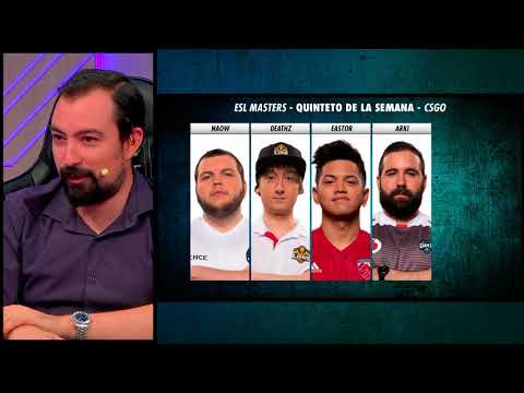 QUINTETO DE LA SEMANA Y MVP ESL MASTERS CSGO, JORNADAS 14  - ZONA ESPORTS 115