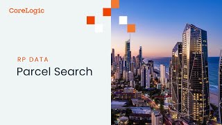 Searching by Parcel in RP Data