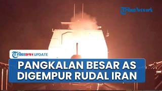 Pangkalan Udara Terbesar AS Remuk Digempur Rudal Canggih Iran, Washington Keok Tak Bisa Balas