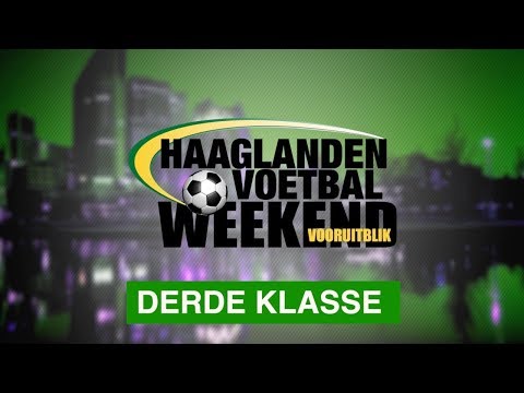 Haaglanden Voetbal weekend - vooruitblik zondag 3e klasse (01-02-2019)