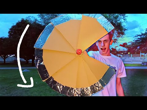 diy Fold Out Shield - How to make easy Deployable Toy SUPERHERO Shield