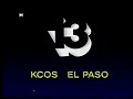 KCOS Station ID 1984